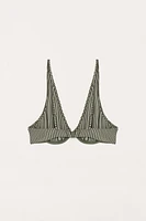 HAUT DE BIKINI RAYÉ ÉDITION LIMITÉE
