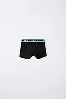 AGES 6-14/ THREE-PACK OF TEXT BOXERS