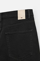 REGULAR FIT DENIM SHORTS