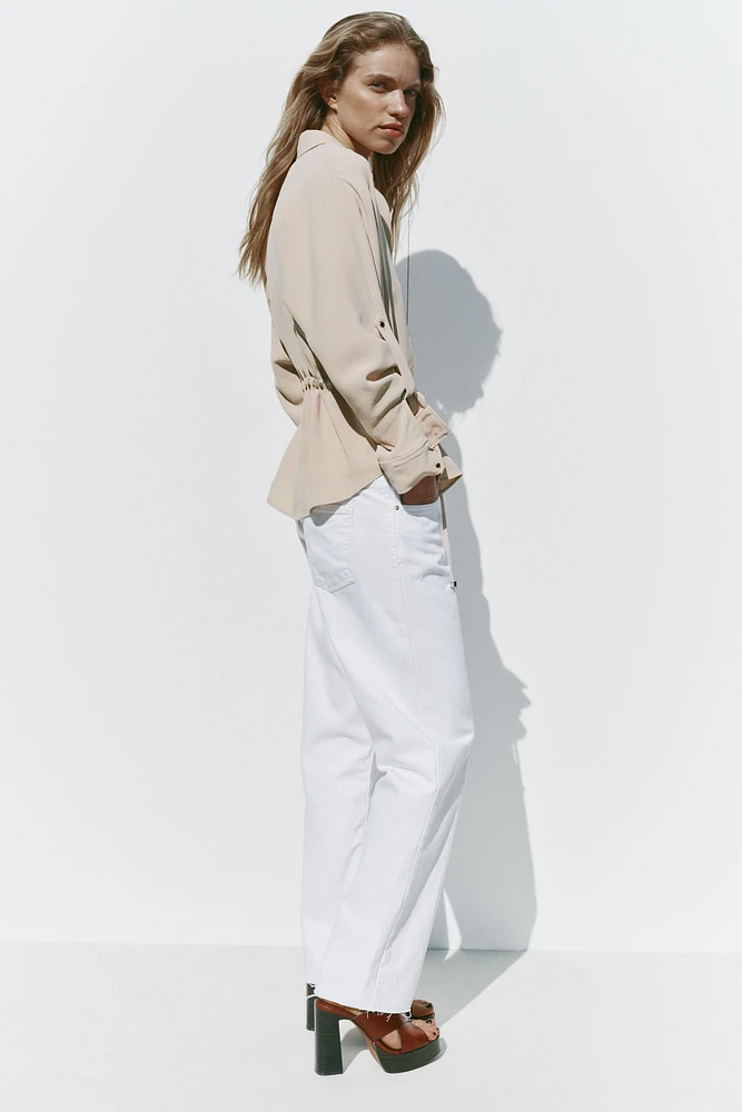 CREPE SAFARI SHIRT
