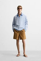 RELAXED FIT WASHED POLO SHIRT