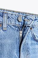 HIGH-WAISTED TRF MOM FIT JEANS