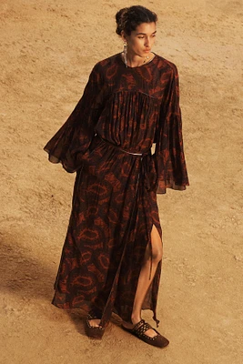 PRINTED MIDI SKIRT LIMITED EDITION