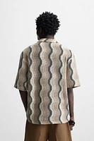 WAVY TEXTURED SHIRT