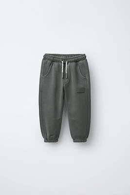 LABEL JOGGER PANTS