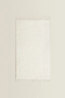 RECTANGULAR TEXTURED COTTON AREA RUG