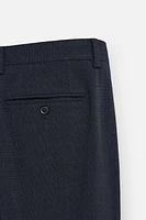 STRUCTURED SUIT PANTS