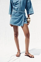 JUPE-CULOTTE Z1975 CROISÉE EN JEAN