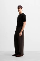 COTTON - LINEN T-SHIRT