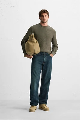 BASIC TEXTURED SWEATER