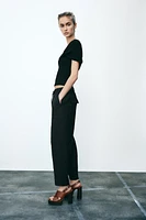 ELASTIC WAIST PANTS