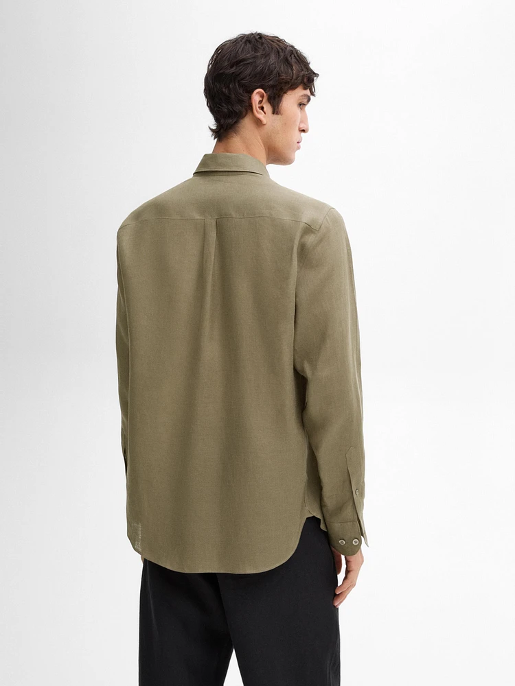 Lightweight 100% linen shirt