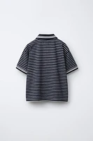 POLO RUSTIQUE À RAYURES