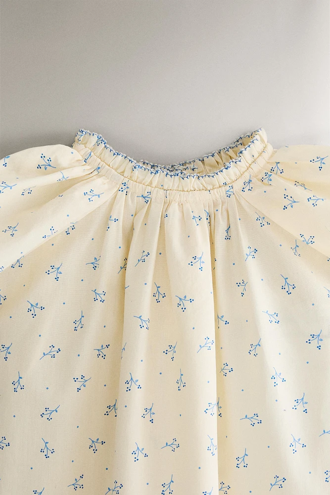 CHILDREN'S FLORAL DRESS