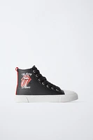 ROLLING STONES © HIGH TOP SNEAKERS