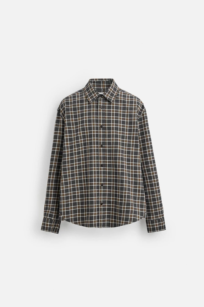 CHEMISE RELAXED FIT À CARREAUX