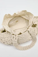 SAC EN CROCHET COQUILLE