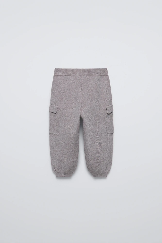 POCKETS KNIT JOGGERS