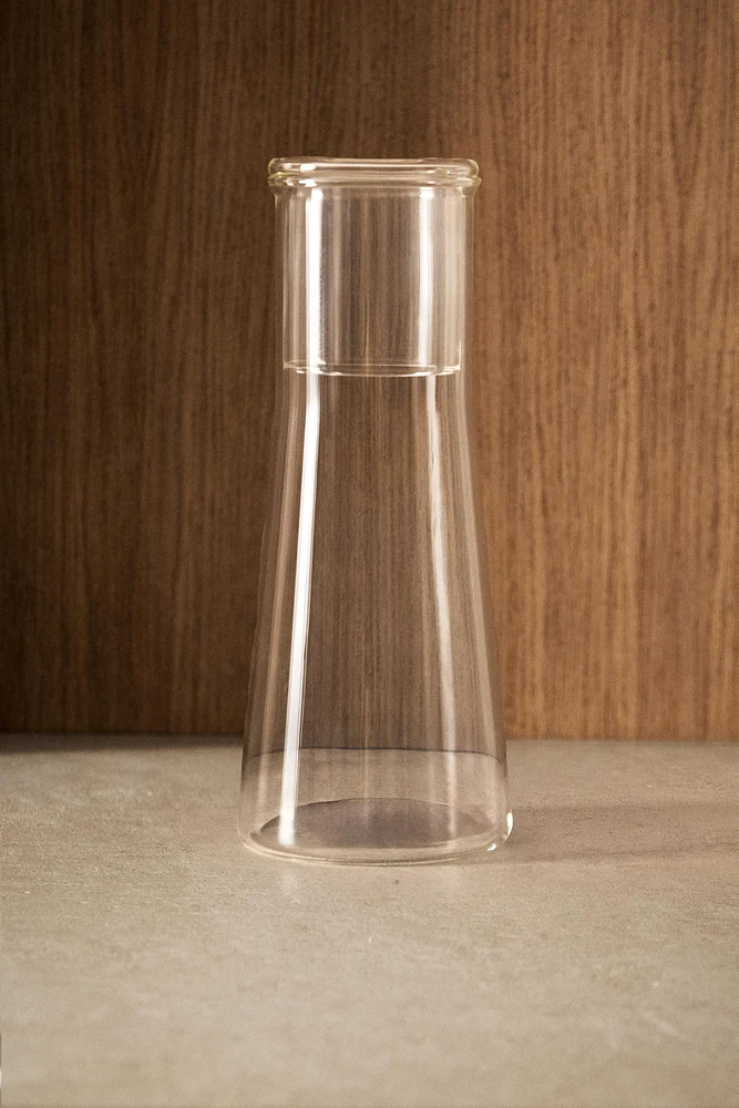 ENSEMBLE ARTICLES EN VERRE NUIT (LOT DE 2)