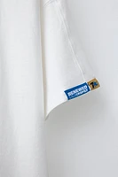 RAISED TEXT T-SHIRT
