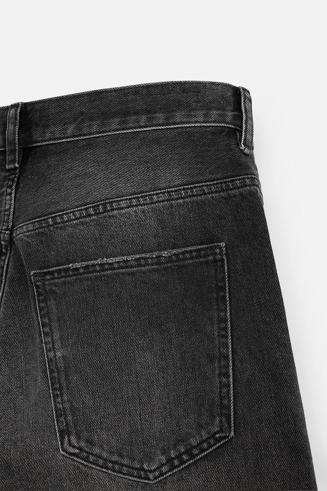 BAGGY FIT JEANS WITH SEAMS