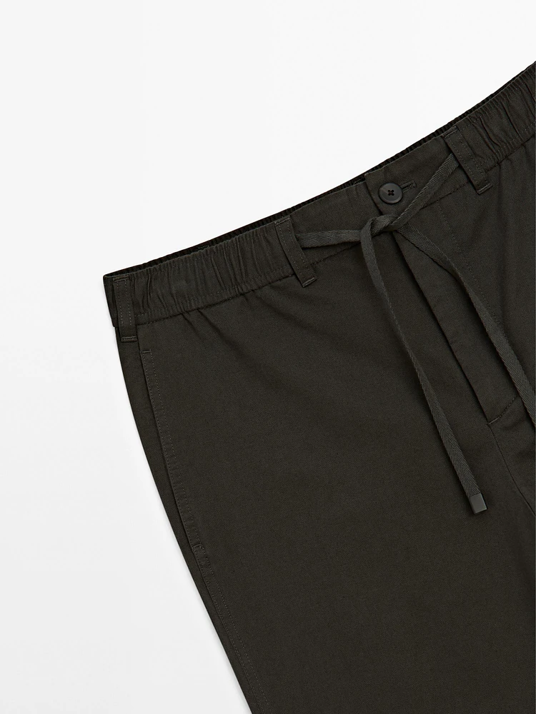 Pantalon de jogging en coton mélang