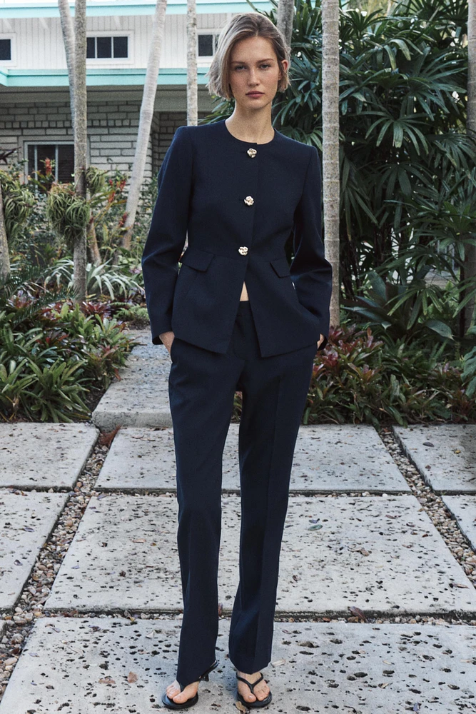 PANTALON DROIT TAILLE NORMALE