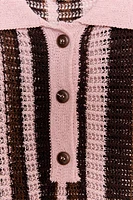 KNIT POLO SWEATER