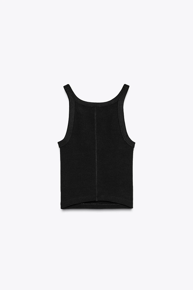 RIB CROP TOP