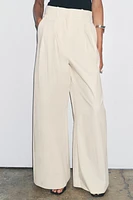 PANTALON À PINCES COLLECTION ZW