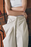 PLEATED PANTS ZW COLLECTION