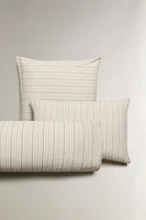 STRIPED SEERSUCKER PILLOWCASE