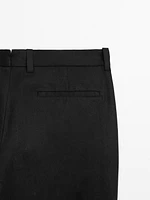 Lightweight 100% linen trousers