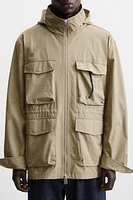 TECHNICAL PARKA WITH POCKETS