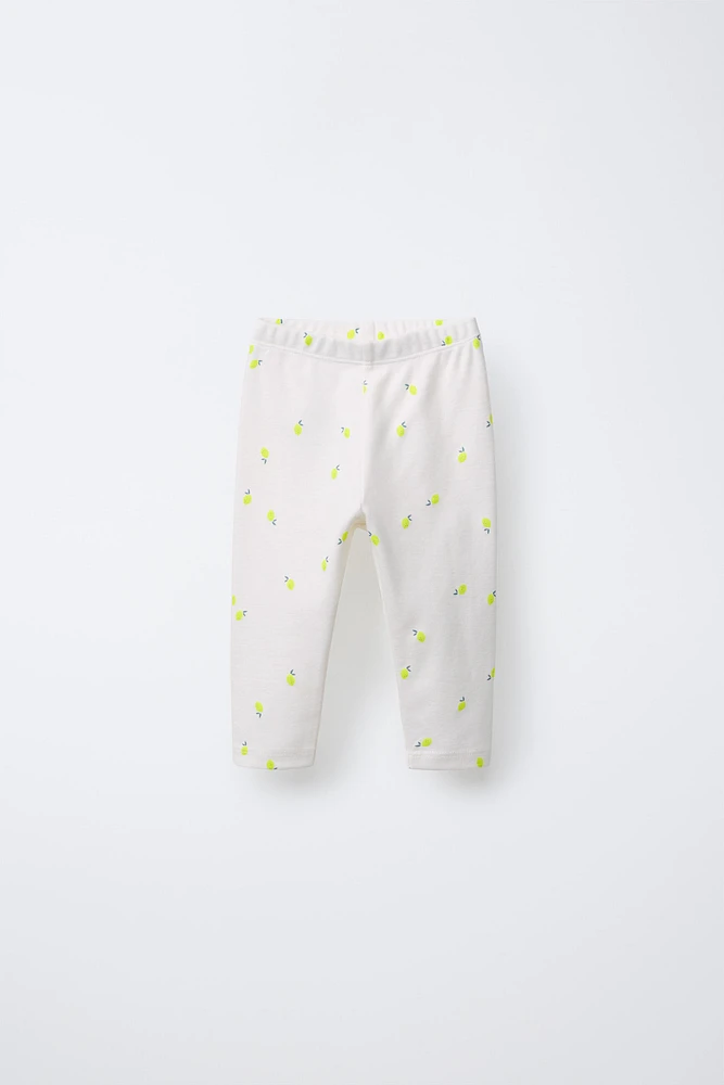LEGGING IMPRIMÉ CITRONS