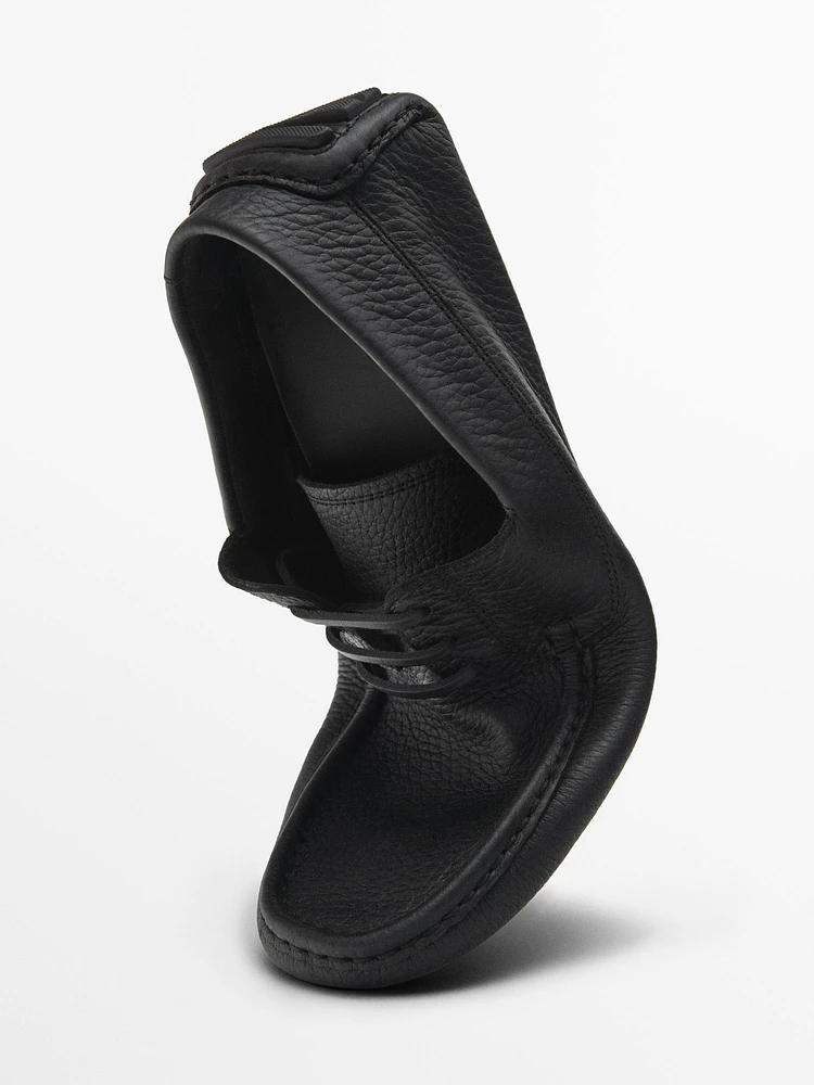 Mocassins en cuir nappa