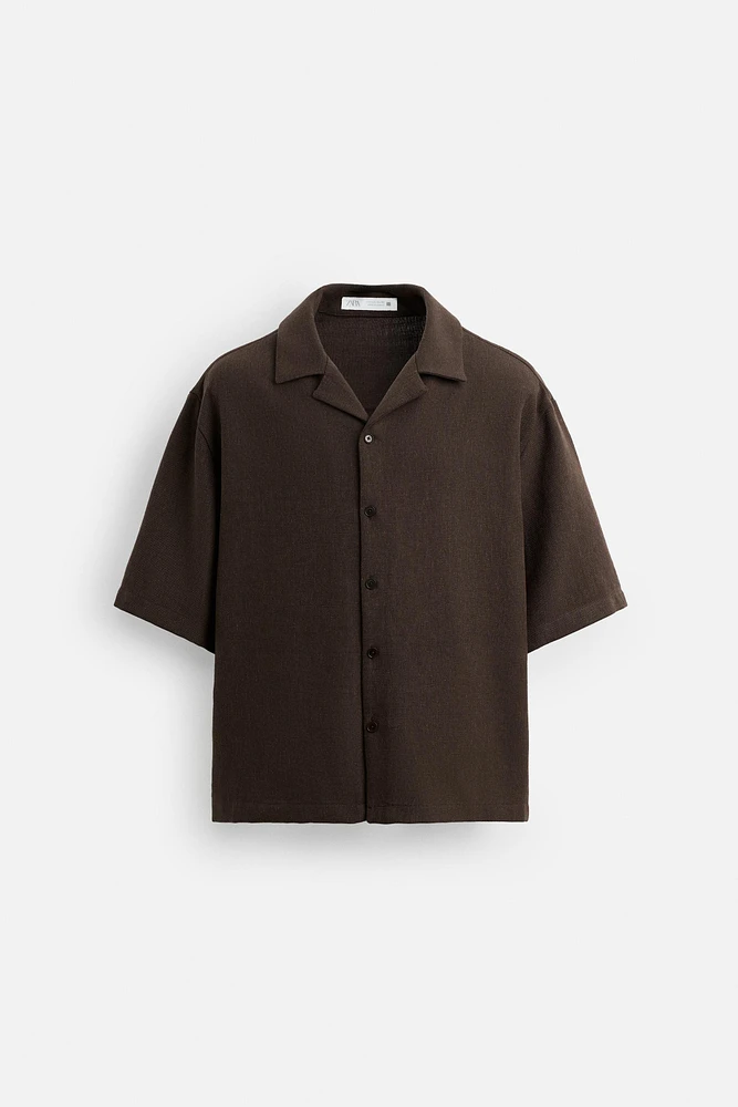 TEXTURED SHIRT