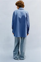 OVERSIZED SHIRT WITH POCKET