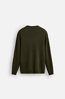 WOOL - COTTON SWEATER