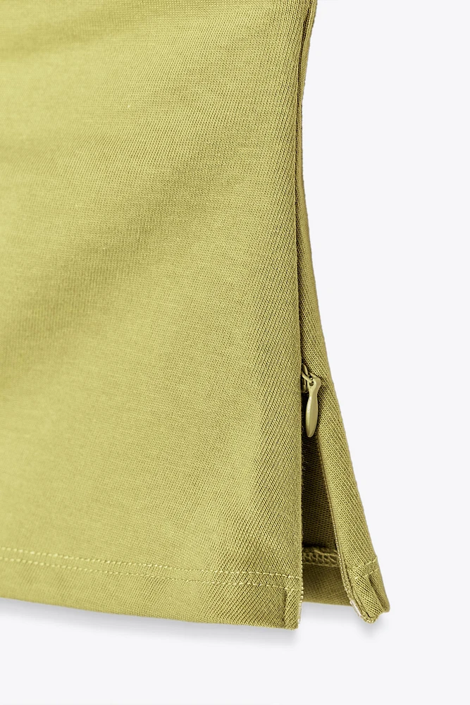 T-SHIRT ASYMÉTRIQUE DRAPÉ