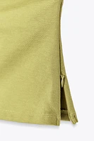 T-SHIRT ASYMÉTRIQUE DRAPÉ