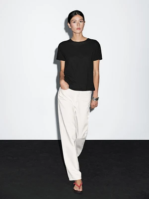 100% cotton short-sleeve T-shirt