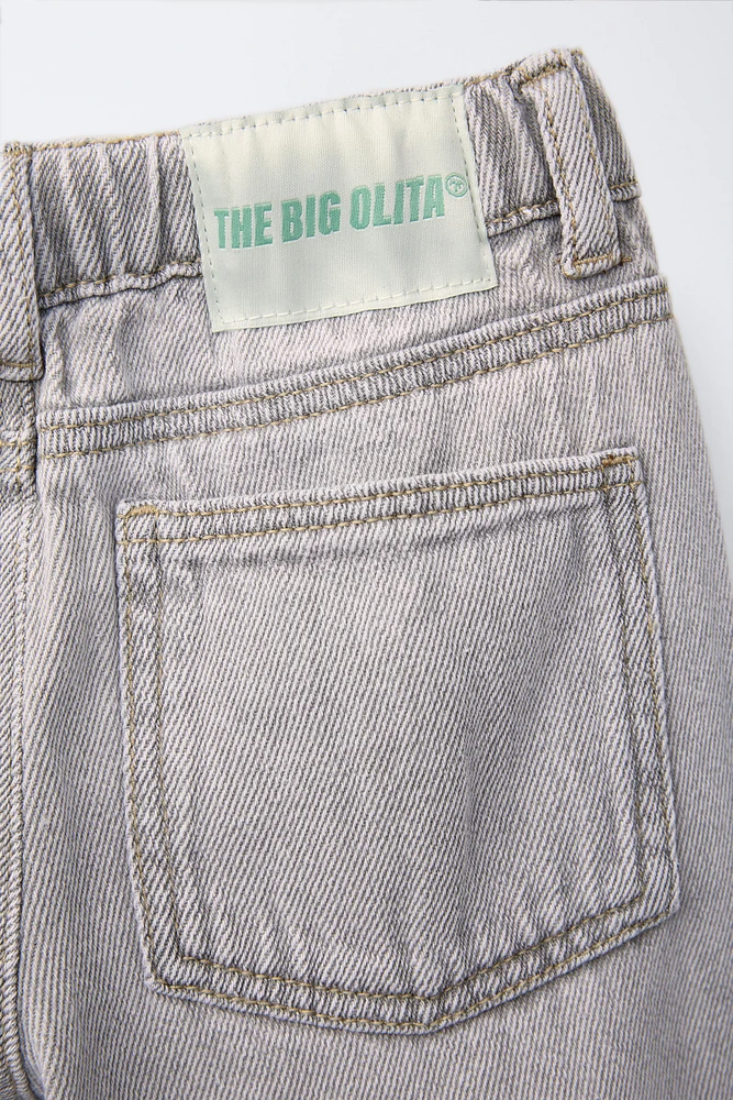 DRAWSTRING BAGGY JEANS