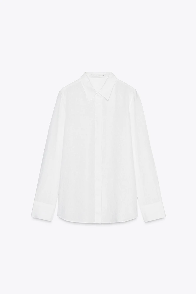 ZW COLLECTION FLOWY BASIC SHIRT