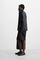 DENIM POCKET OVERSHIRT