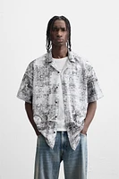 ABSTRACT PRINT SHIRT