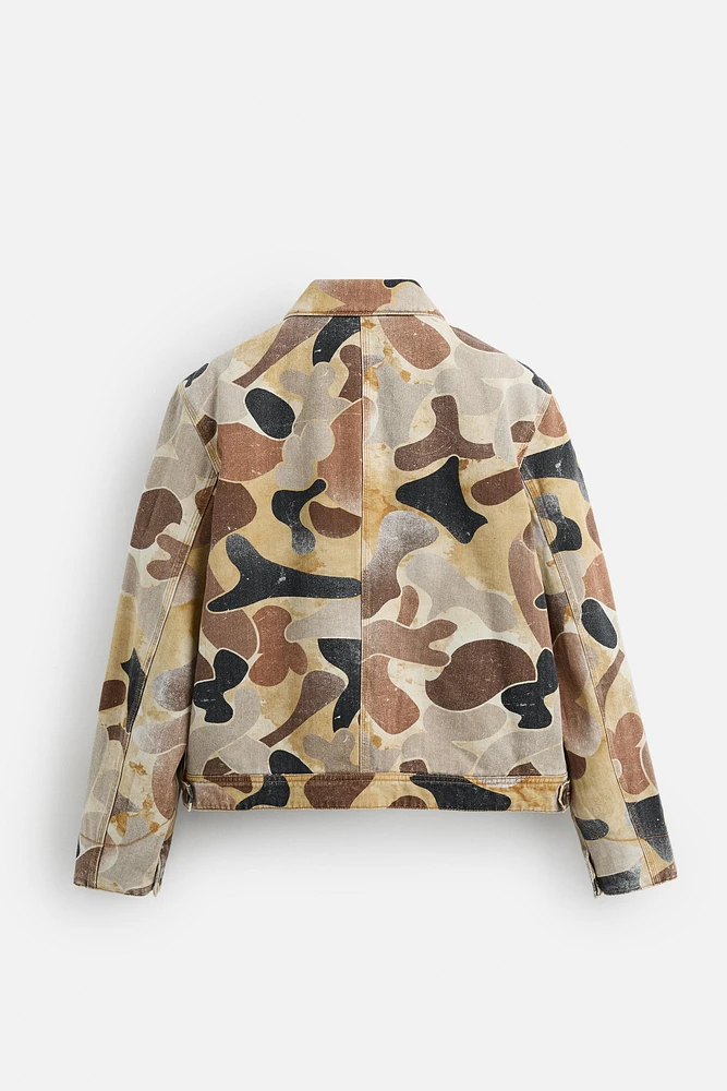 ABSTRACT PRINT JACKET