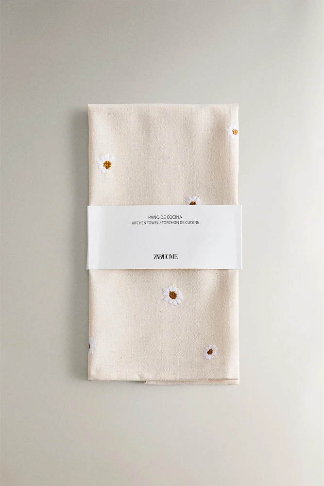 DAISY COTTON KITCHEN TOWEL