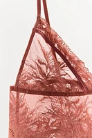 LACE TRIANGLE BRALETTE