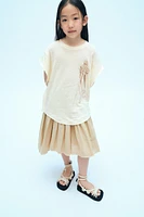 LINEN PRINT T-SHIRT X FANGLU LIN